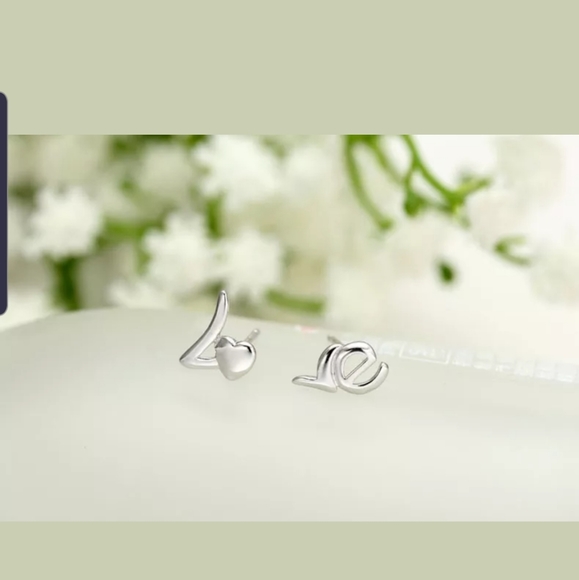 925 Sterling Silver Jewelry Elegant Ear Stud Cute - Picture 4 of 4